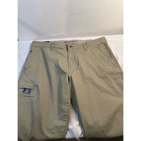 WeatherProof 38x32 utility pants flex waistband stretch 271 tan new - Picture 8 of 9